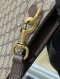 Gucci GG SUPREME BEE ZIP POUCH BAG