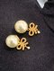 Dior TRIBALS CRYSTAL EARRING GOLD