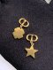 Dior DESTINY EARRINGS GOLD