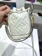 Fendi Mini Mon tresor Bucket Bag White 2023