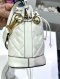 Fendi Mini Mon tresor Bucket Bag White 2023