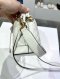 Fendi Mini Mon tresor Bucket Bag White 2023