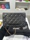 Chanel WOC Black Caviar GHW Holo 28