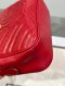 Gucci GG MARMONT CAMERA BAG 24 CM RED