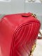 Gucci GG MARMONT CAMERA BAG 24 CM RED