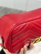 Gucci GG MARMONT CAMERA BAG 24 CM RED