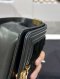 Chanel BOY 8" BLACK LAMB FUR GHW HOLO28