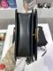 Chanel BOY 8" BLACK LAMB FUR GHW HOLO28
