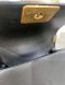Chanel BOY 8" BLACK LAMB FUR GHW HOLO28