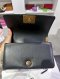 Chanel BOY 8" BLACK LAMB FUR GHW HOLO28