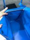 Hermes LINDY 34 BLUE HYDRA EVERCOLOR SHW STAMP X