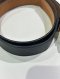 Louis Vuitton INITIALES BELT NOIR EPI SIZE 80/32 2019