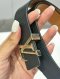 Louis Vuitton INITIALES BELT NOIR EPI SIZE 80/32 2019