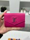 Louis Vuitton LOCKMINI LOCKME WALLET PINK MICROCHIP