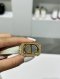 Dior CD 30 MONTAIGNE REVERSIBLE METALLIC BELT SIZE80 2022