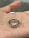 Dior CRYSTALS AND CD ICON RING SILVER SIZE S/58