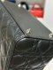 Dior LADY MEDIUM BLACK LAMB GHW 2021