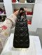 Dior LADY MEDIUM BLACK LAMB GHW 2021