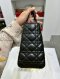 Dior LADY MEDIUM BLACK LAMB GHW 2021