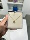 Dior CD Logo Vintage Necklace Gold