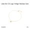 Dior CD Logo Vintage Necklace Gold