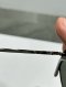 YSL LOULOU HEART-SHAPED SUNGLASSES BLACK