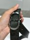 Dior CD LOGO REVERSIBLE BELT BLACK SIZE 95 2024