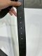 Dior CD LOGO REVERSIBLE BELT BLACK SIZE 95 2024