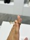 Celine TRIOMPHE ARTICULATED BRACELET GOLD 2024