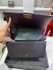 Chanel BOY 10" GOATSKIN PURPLE RAINBOW HOLO21
