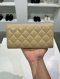 Chanel SARAH WALLET BEIGE CAVIAR GHW HOLO26