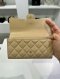 Chanel SARAH WALLET BEIGE CAVIAR GHW HOLO26