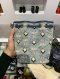 MCM MINI DESSAU DRAWSTRING BAG BLUE 2022
