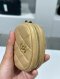 Chanel COIN PURSE GOLD CALF GHW HOLO28211498