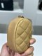 Chanel COIN PURSE GOLD CALF GHW HOLO28211498