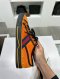 Gucci OFF THE GRID SNEAKERS ORANGE SIZE 9