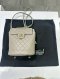 Chanel URBAN SPIRIT MINI BACKPACK GREY LAMB GHW HOLO27