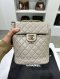 Chanel URBAN SPIRIT MINI BACKPACK GREY LAMB GHW HOLO27