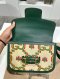 Gucci GG CANVAS HORSEBIT 1995 SMALL SHOULDER BAG GREEN  2024