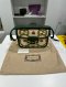 Gucci GG CANVAS HORSEBIT 1995 SMALL SHOULDER BAG GREEN  2024