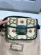Gucci GG CANVAS HORSEBIT 1995 SMALL SHOULDER BAG GREEN  2024