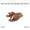 Hermes ORAN SANDALS GOLD SIZE 41