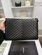 YSL CLUTCH POUCH BLACK GHW 2023