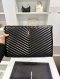 YSL CLUTCH POUCH BLACK GHW 2023