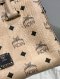 MCM ESSENTIAL BOSTON BAG BEIGE