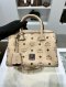 MCM ESSENTIAL BOSTON BAG BEIGE