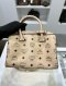 MCM ESSENTIAL BOSTON BAG BEIGE