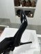 Louis Vuitton V HEART BREAKER HEELS BLACK PATENT SIZE 37.5