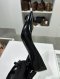Louis Vuitton V HEART BREAKER HEELS BLACK PATENT SIZE 37.5