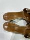 Hermes OASIS SANDAL BROWN CANVAS SIZE 38.5
